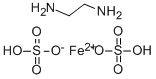 硫酸鉄(II)エチレンジアミン四水和物 化学構造式