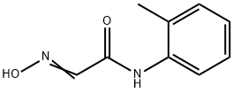 2-(ヒドロキシイミノ)-N-(2-メチルフェニル)アセトアミド 化学構造式