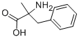 alpha-甲基-DL-苯丙氨酸 结构式