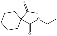 1-ACETYL-CYCLOHEXANECARBOXYLIC ACID ETHYL ESTER Struktur
