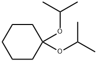 1,1-Diisopropoxycyclohexane Struktur