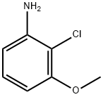 2-氯-3-甲氧基苯胺 结构式