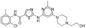 Dasatinib-d8 Structure