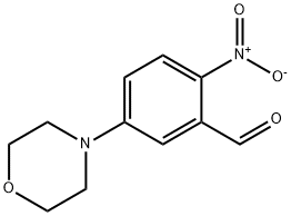 5-Morpholino-2-nitrobenzaldehyde Structure