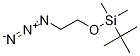 (2-Azidoethoxy)(tert-butyl)diMethylsilane Structure