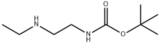 TERT-BUTYL 2-(ETHYLAMINO)ETHYLCARBAMATE Structure