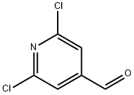 2,6-Dichloropyridine-4-carboxaldehyde Struktur