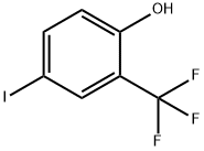 4-iodo-2-(trifluoroMethyl)phenol Structure