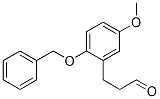 Benzenepropanal, 5-Methoxy-2-(phenylMethoxy)-|