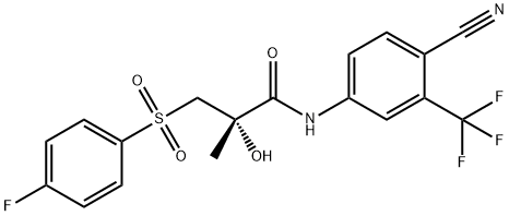 (S)-BICALUTAMIDE Structure