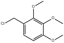 1-CHLOROMETHYL-2,3,4-TRIMETHOXYBENZENE Struktur