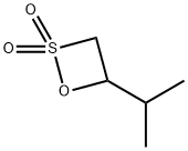 1,2-Oxathietane,4-(1-methylethyl)-,2,2-dioxide(9CI) Struktur