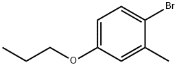 1-ブロモ-2-メチル-4-プロポキシベンゼン 化学構造式