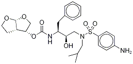 ダルナビル-D9 化学構造式