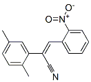 (Z)-2-(2,5-dimethylphenyl)-3-(2-nitrophenyl)prop-2-enenitrile Structure