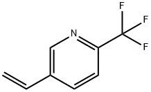 2-(trifluoroMethyl)-5-vinylpyridine, 1133879-76-1, 结构式