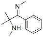 N,2-dimethyl-1-methylimino-1-phenyl-propan-2-amine 化学構造式