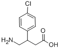 巴氯芬,1134-47-0,结构式