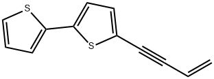 5-(3-buten-1-ynyl)-2,2'-bithiophene,1134-61-8,结构式