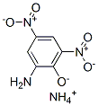 アンモニウムピクラマート 化学構造式