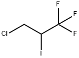 3-クロロ-2-ヨード-1,1,1-トリフルオロプロパン 化学構造式