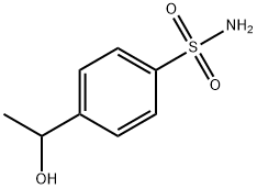 4-alpha-hydroxyethylbenzenesulfonamide Struktur