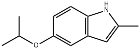 5-isopropoxy-2-methyl-1H-indole Struktur