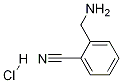 2-(AMinoMethyl)benzonitrile hydrochloride Structure