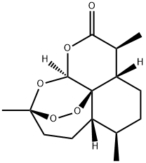 青蒿素杂质 9-差向青蒿素,113472-97-2,结构式