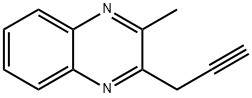 Quinoxaline, 2-methyl-3-(2-propynyl)- (9CI) Structure