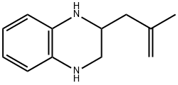 Quinoxaline, 1,2,3,4-tetrahydro-2-(2-methyl-2-propenyl)- (9CI) 结构式