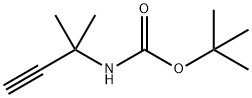 Carbamic acid, (1,1-dimethyl-2-propynyl)-, 1,1-dimethylethyl ester (9CI) Structure