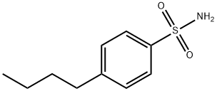 4-N-BUTYLBENZENESULFONAMIDE Struktur