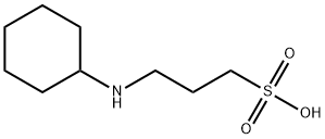 3-Cyclohexylaminopropanesulfonic Acid Struktur