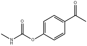 4-乙酰苯基甲基氨基甲酸酯, 1135-43-9, 结构式