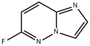 6-FLUORO-IMIDAZO[1,2-B]PYRIDAZINE Structure