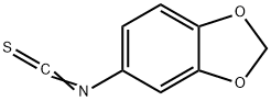 3,4-METHYLENEDIOXYPHENYL ISOTHIOCYANATE Structure