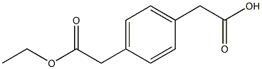 1,4-フェニレン二酢酸エチルエステル 化学構造式