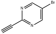 5-Bromo-2-ethynylpyrimidine Struktur