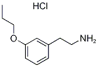[2-(3-Propoxyphenyl)ethyl]amine hydrochloride Structure