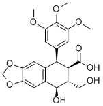 Podophyllic Acid Struktur