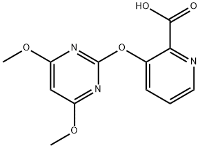 3-[(4,6-二甲氧基嘧啶-2-基)氧基]吡啶-2--羧酸, 113582-66-4, 结构式