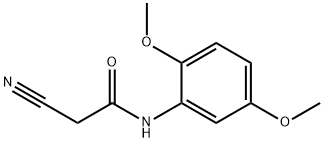 2-氰基-N-(2,5-二甲氧苯基)乙酰胺,113604-07-2,结构式