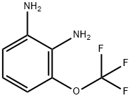 3-(三氟甲氧基)苯-1,2-二胺 结构式