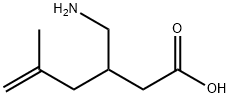 5,6-脱氢普瑞巴林, 1136478-30-2, 结构式