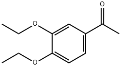 1-(3,4-ジエトキシフェニル)エタノン 化学構造式