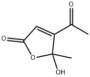 2(5H)-Furanone, 4-acetyl-5-hydroxy-5-methyl- (9CI) 结构式