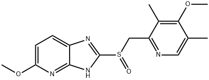 テナトプラゾール 化学構造式