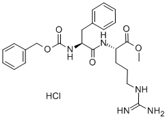 Z-PHE-ARG-OME HCL Struktur