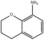 3,4-二氢-1H-苯并吡喃-8-胺, 113722-25-1, 结构式